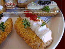 Tablet Screenshot of cateringfood.com